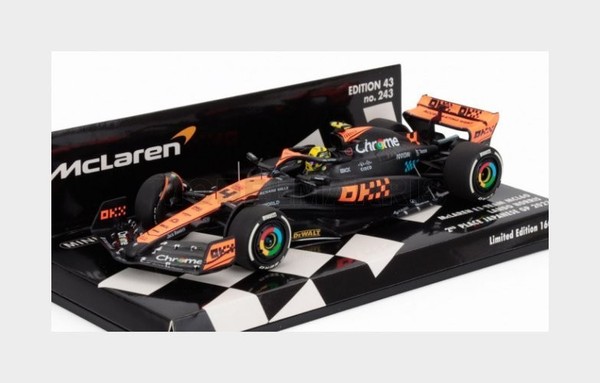 Minichamps 537236004 Mclaren F1 MCL60 Team Mclaren N 4 2Nd Japan Gp 2023 Lando-image