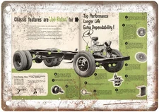 Vintage 1951 Dodge Auto Ad Retro Look Reproduction Metal Sign AM3411