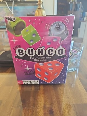 Classic Bunco The Original Dice Game Kit Party Box (BRAND NEW)sealed