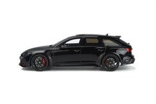 1 18 Audi RS6 ABT Avant C8 2021 Night Black Limited Car Model by GT Spirit GT868
