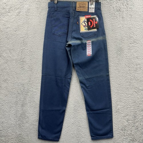 Vintage 1994 NOS Levi’s Orange Tab 550 Relaxed Fit Tapered Leg Jeans 29x30 - Image 1