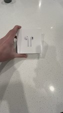 Apple AirPods with Wireless Charging Case White Bluetooth Earbud In-Ear