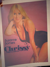 SUZANNE SOMERS THREE'S COMPANY VINTAGE 1970's TV IRON ON TRANSFER -NICE, B-11