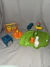 Vintage Fisher Price Little People Playground Set with Figure