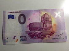 2019-1 BMW Museum 0 &euro; Null Euro Schein Souvenirschein Nummer 96