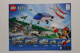 LEGO&reg; City 60124 Volcano Exploration Base Instruction Manuals Only!