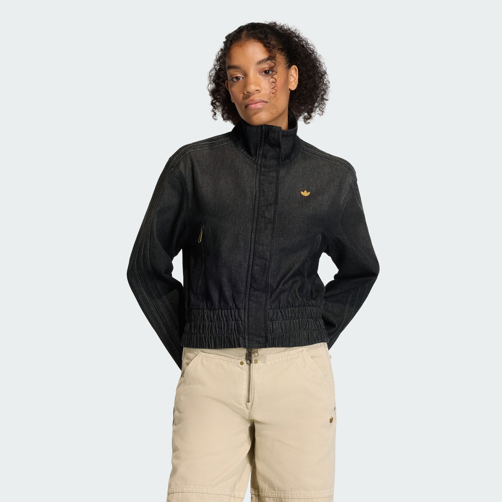 adidas women DENIM TRACKTOP