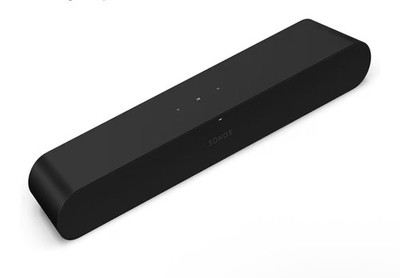 Sonos Ray RAYG1US1BLK - Compact Soundbar for TV and Music - Black