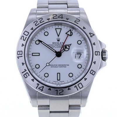 Rolex Explorer II Ref. 16570 Automatic, Edelstahl 40mm, Revision