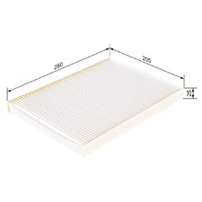 Innenraumfilter Pollenfilter für Seat Inca 6K9 Leon 1M1 Toledo 2 1M2 | 24535639