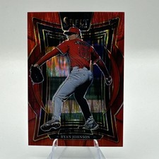 RYAN JOHNSON 2025 Select Prizm Concourse RED FLASH Prizm RC /299 