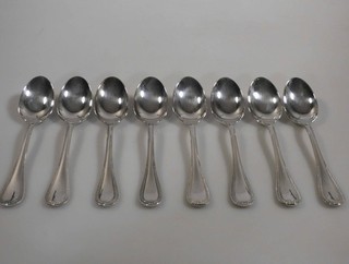 aa28/14 Christofle Malmaison 8 Kaffeelöffel versilbert
