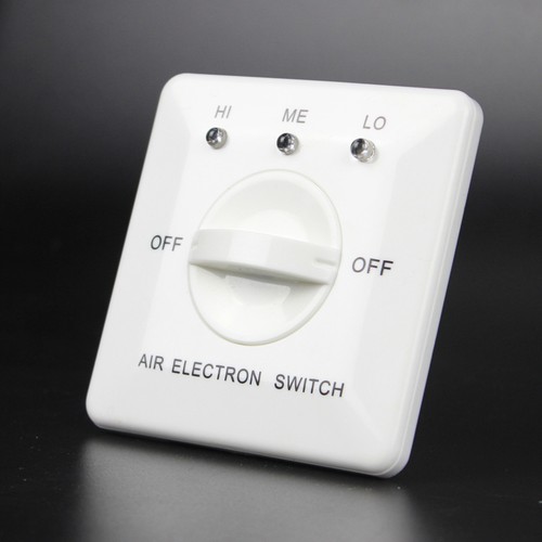 Fan Coil Switch Three-speed Controller Air Conditioning Button Panel - 第 7/12 張圖片