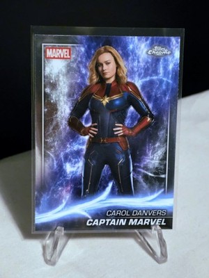 2025 Topps Chrome Marvel Studios - Captain Marvel (Carol Danvers) #96 - Base