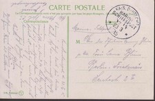AuslandsP&Auml; / T&uuml;rkei, Feldpost, Marine-Schiffspost No 14, 23.3.15