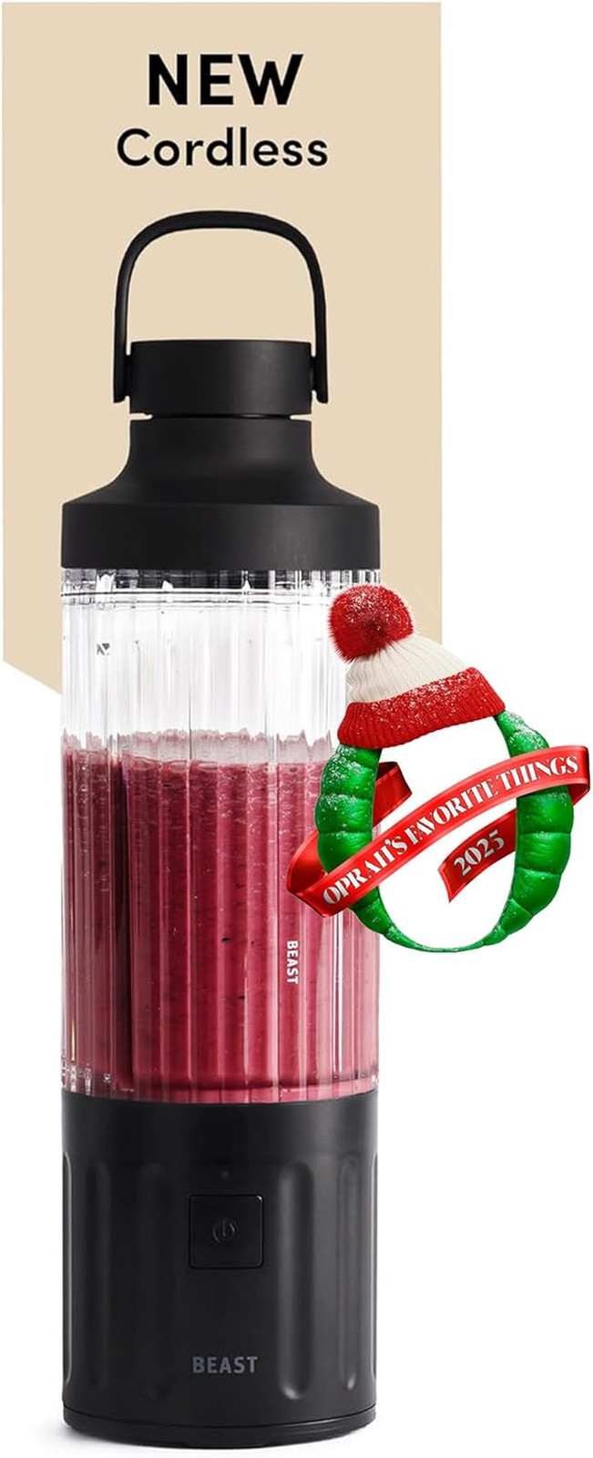 GO Cordless, Premium Portable Blender for Shakes & Smoothies, 22Oz Blending Vess