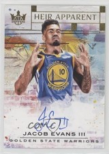 2018 Panini Court Kings Heir Apparent 195/199 Jacob Evans III #HA-JE3 Auto 0sm9