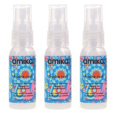 Amika Hydro Rush Intense Moisture Leave-in Conditioner 1 oz 3 Pack