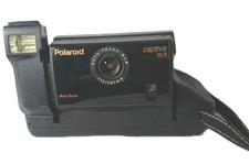 Polaroid Captiva SLR SE Auto-Focus Camera W/Strap, Flash, Film Insert. Vintage