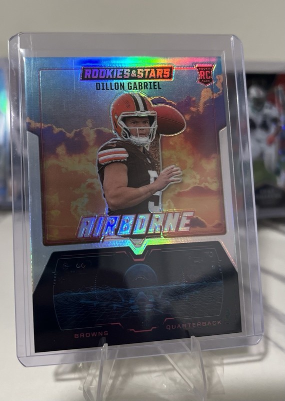 2025 Panini Rookies & Stars - Airborne Dillon Gabriel #26 Silver (RC)