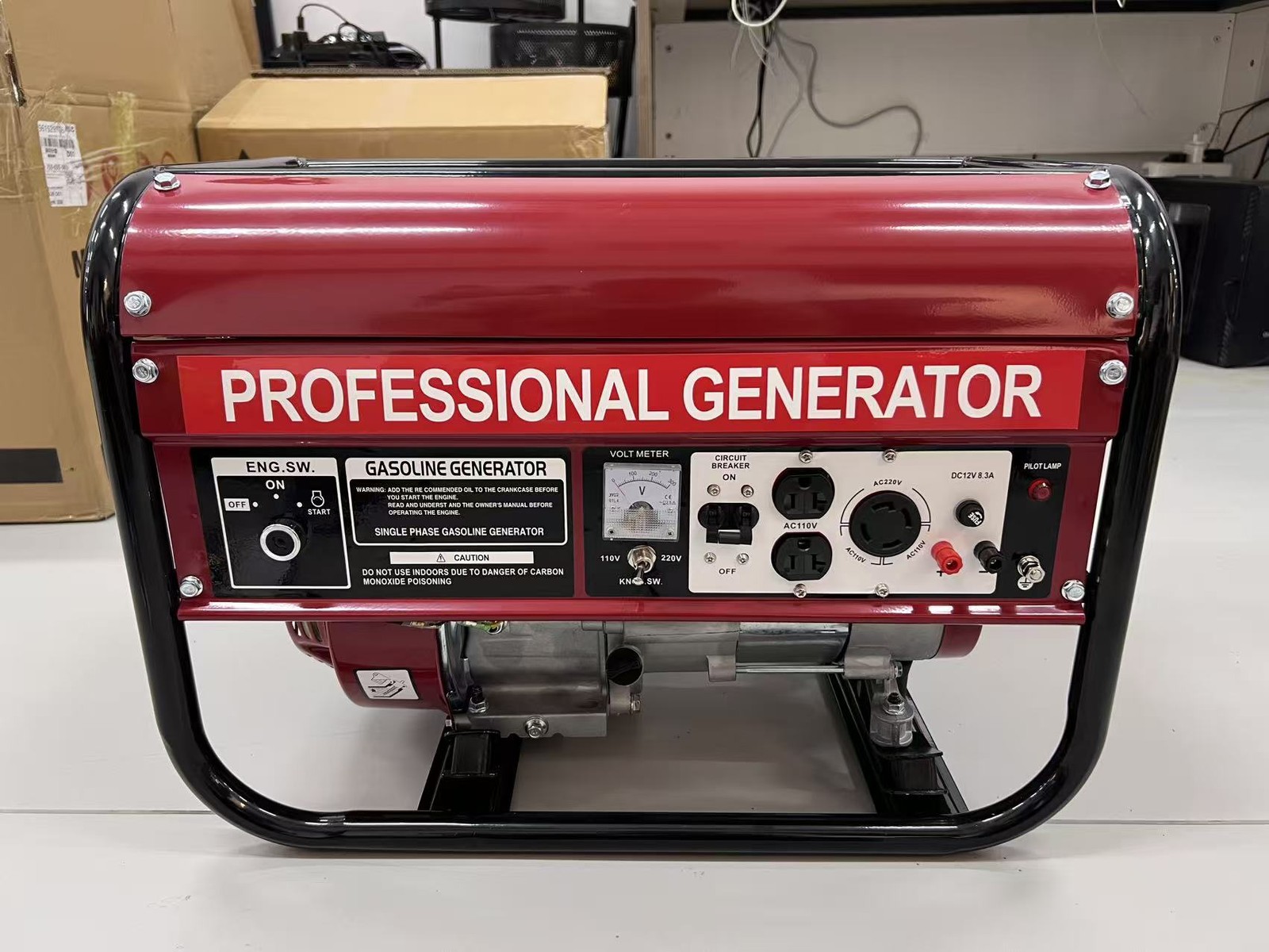 Gas Powered 4 Stroke For Home Backup Construction