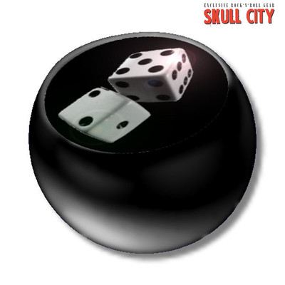 DICES BLACK PIERCING BALL - Schraubkugel - Kugel Schmuck Tattoo Würfel Gambling