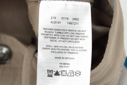 Columbia Anytime Outdoor Bootcut Pant Omni Shield Womens Size 16 Reg NEW Beige - Picture 11 of 13