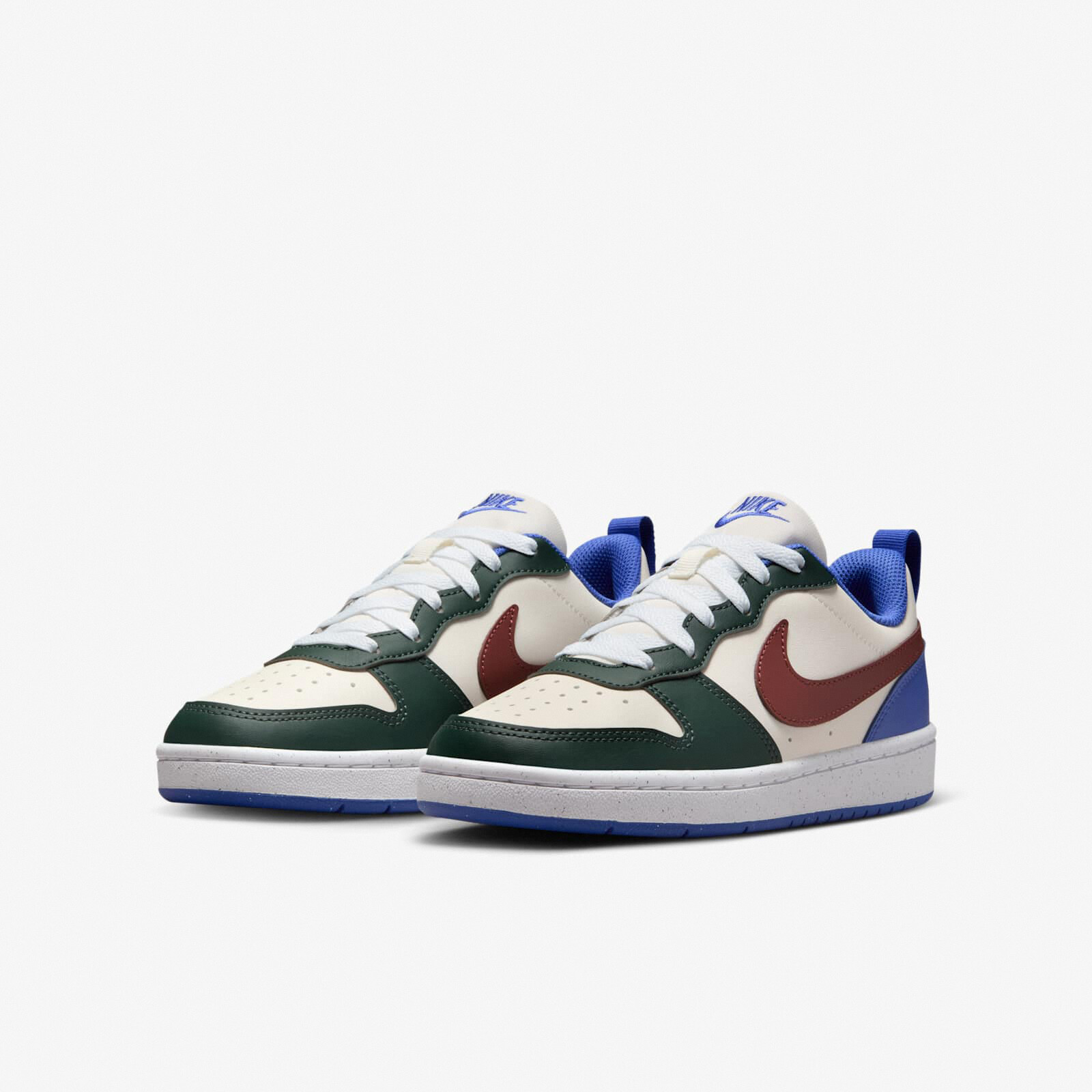 Кроссовки Nike Court Borough Low Recraft GS Vintage Green Sail Blue Kids Youth DV5456-300