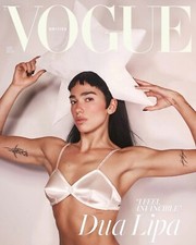 VOGUE : July 2025 Dua Lipa on cover and feature  UNREAD VGC