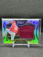 Spencer Howard 2021 Panini Select RC Rookie SILVER Jumbo Patch #HRJS-SP /150