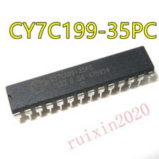 10PCS CY7C199-35PC, CYPRESS, IC SRAM 256KBIT 35NS DIP-28 R2020