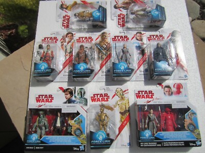 HASBRO DISNEY STAR WARS THE LAST JEDI FORCE LINK LOT BRAND NEW