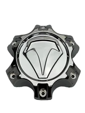 Toyota T-Force Chrome 6 Lug Snap In Wheel Center Cap 89-9584B 971S01 S1404-07