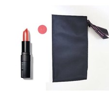 Bobbi Brown Rich Color Lipstick Coral Nector.13 oz Boxed  Mini Cosmetic Bag Set