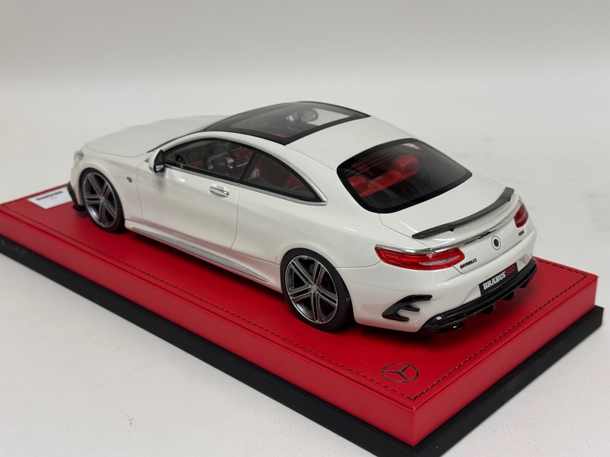 1/18 GT Spirit Mercedes Benz S Class Coupe Brabus 900 White GT747