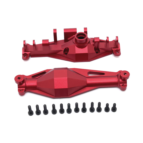 Alloy Front Rear Axle bridge Shell Brass Counterweight Parts For MJX 1/12 H12Y + - Picture 34 of 45