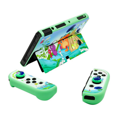 Nintendo Switch aki05 Nintendo Switch Case OLED Cover Shell Pikmin Accessories For
