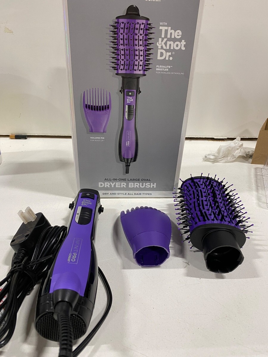 Conair Infinitipro Knot Dr Detangling Hot Air Brush
