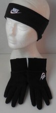 Nike Club Fleece Training Headband and Gloves Set Girl Youth Large