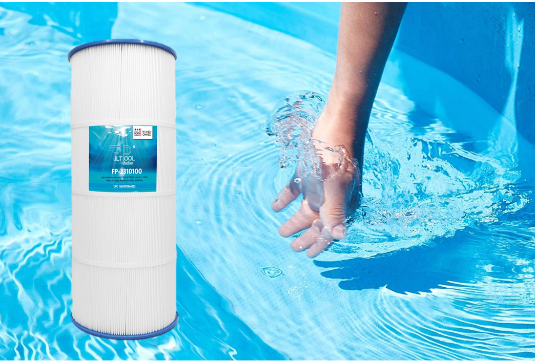 Poolfilter Kartusche 100 M² – Ersatz Für Pentair CC100, Unicel C-9410, PAP100, 60 Cm Lang