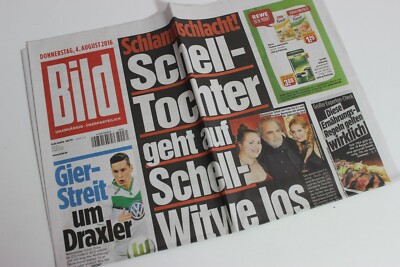 BILDzeitung 04.08.2016 August 4.8.2016 Geschenk für besondere Anlässe
