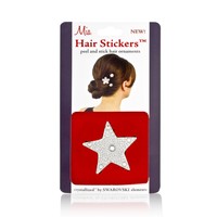 Mia Hair Stickers - Large Model No. 04801 - Silver Star on sale Mia Hair Stickers - Large Model No. 04801 - Silver Star on sale