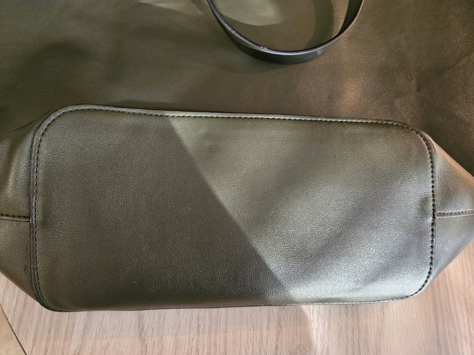 CLEARANCE XXL Women's Tote Shoulder Handbag Purse Army Green A NEW DAY Nice...