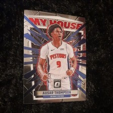 2023-24 Panini Donruss Optic Basketball #18 Ausar Thompson MY HOUSE  RC Pistons 