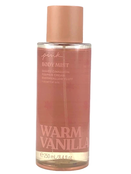 VICTORIA S SECRET PINK WARM VANILLA FRAGRANCE BODY MIST SPRAY