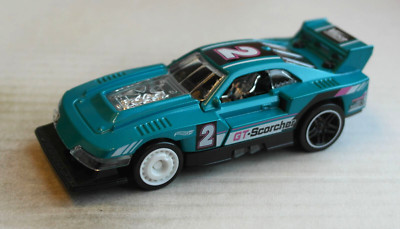 Hot Wheels Pull-Back Speeders GT-Scorcher türkis HW Sportwagen Auto Car Mattel