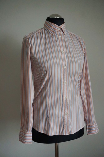 Women's Bogner RPR£220 striped shirt 38 M 12 top casual formal blouse smart hot - Picture 22 of 23