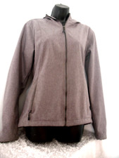 Pulse Jacket Zip Up Fleece Lined Waterproof Windproof Gray Sz Medium, Ck Measure