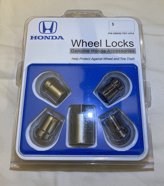 Genuine Honda Wheel Lock Set 08w42tk4101 Pilot Odyssey Ridgeline for