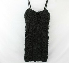 Forever 21 Women's Gold Shimmer Ruched Off The Shoulder Dress Sz S Small W/Strap